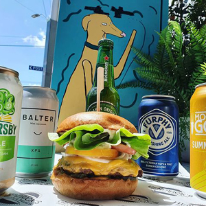 Burgers and craft beers at Hendrick's Caulfield South